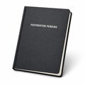 Postmortem Pending dot grid notebook in dark charcoal